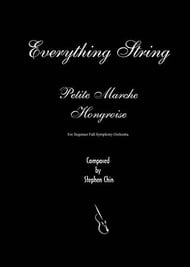 Petite Marche Hongroise Orchestra sheet music cover Thumbnail